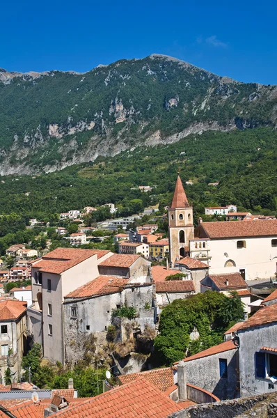 Panoramic view of Maratea. Basilicata. Italy. — Stock Photo, Image