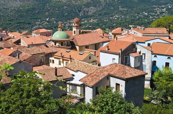 Panoramablick auf Maratea. Basilikata. Italien. — Stockfoto