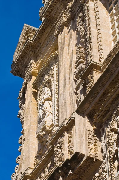 Basilica katedralen i st. agata. Gallipoli. Puglia. Italien. — Stockfoto
