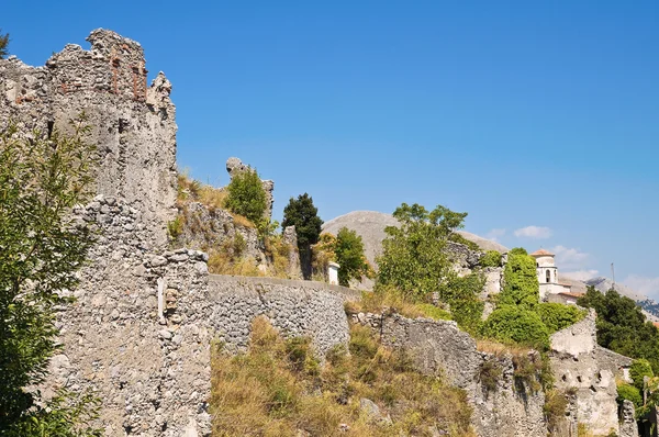 Ruines château. Maratea. Basilicate. Italie . — Photo