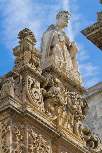 Basilica Cathedral of St. Agata. Gallipoli. Puglia. Italy. — Stock Photo, Image