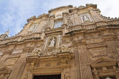 Bazilika Katedrali St agata. Gelibolu. Puglia. İtalya.
