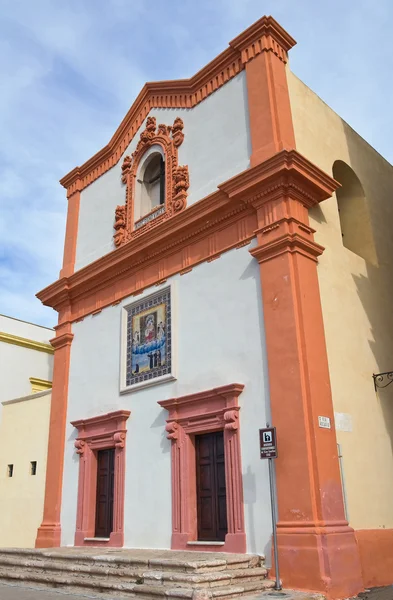 Iglesia de las SS. Crocifisso. Gallipoli. Puglia. Italia . — Foto de Stock