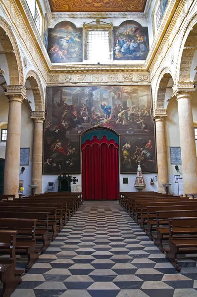 Basilique Cathédrale de Sainte-Agate. Gallipoli. Pouilles. Italie . — Photo