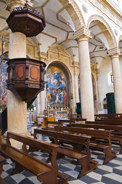 Basilica Cattedrale di Sant'Agata. Gallipoli. Puglia. Italia . — Foto Stock