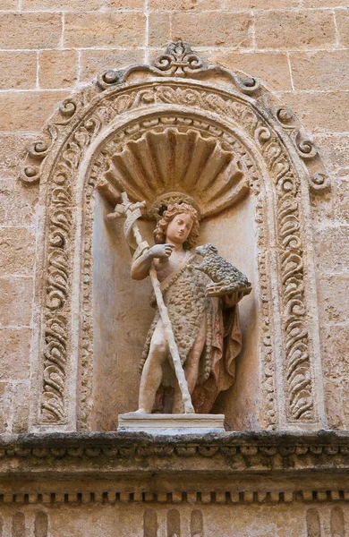 Gereja St. Giovanni Battista. Galatone. Puglia. Italia . — Stok Foto