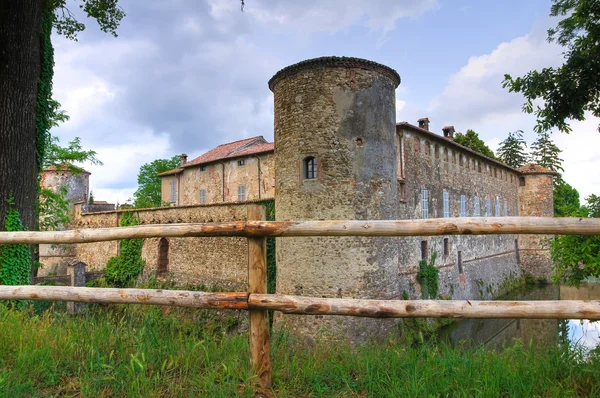 Slottet av lisignano. Emilia-Romagna. Italien. — Stockfoto