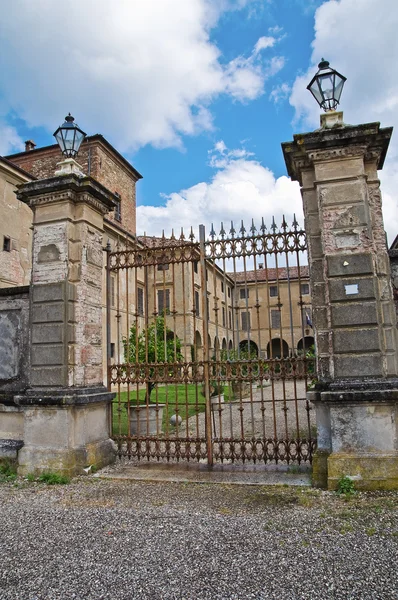 Agazzano Kalesi. Emilia-Romagna. İtalya. — Stok fotoğraf