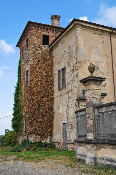 Schloss von agazzano. Emilia-Romagna. Italien. — Stockfoto