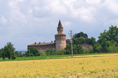 rivalta Castle. Emilia-Romagna. İtalya.