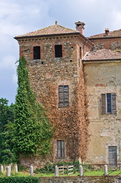 Castillo de Agazzano. Emilia-Romaña. Italia . — Foto de Stock