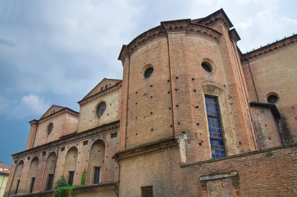 Chiesa del Santo Sepolcro. Piacenza. Emilia-Romagna. Italia . — Foto Stock