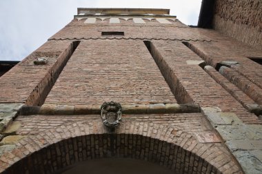 Farnese Sarayı. Piacenza. Emilia-Romagna. İtalya.