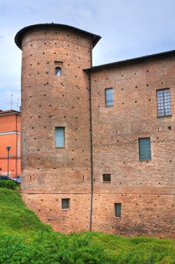 Farnese Sarayı. Piacenza. Emilia-Romagna. İtalya.