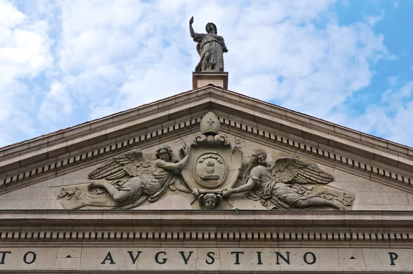 Basiliek van st. agostino. Piacenza. Emilia-Romagna. Italië. — Stockfoto