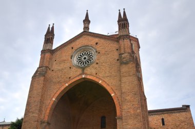 Bazilikası St antonino. Piacenza. Emilia-Romagna. İtalya.