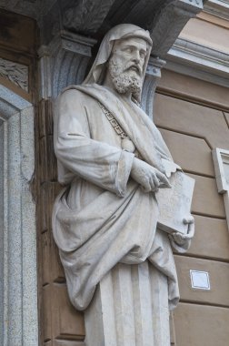 Piskopos Sarayı. Piacenza. Emilia-Romagna. İtalya.