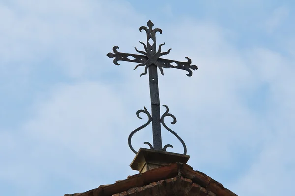 Kerk van st. teresa. Piacenza. Emilia-Romagna. Italië. — Stockfoto