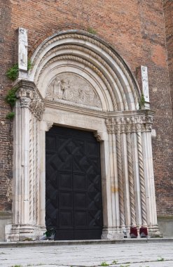 Aziz francesco Kilisesi. Piacenza. Emilia-Romagna. İtalya.