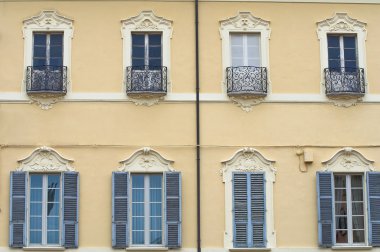 tarihi Saray. Piacenza. Emilia-Romagna. İtalya.
