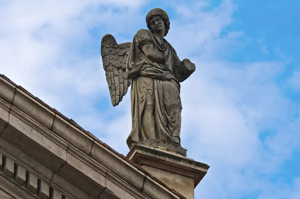 Basílica de São Agostinho. Piacenza. Emilia-Romagna. Itália . — Fotografia de Stock