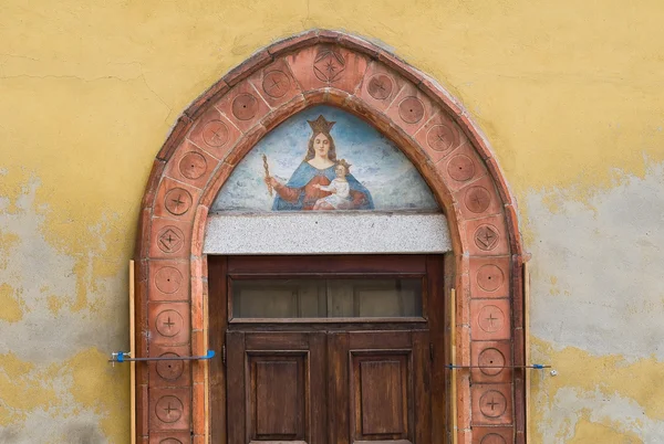 Église Sainte-Marie à Cortina. Piacenza. Emilie-Romagne. Italie . — Photo