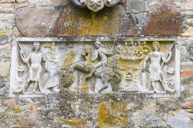 gropparello Castle. Emilia-Romagna. İtalya.