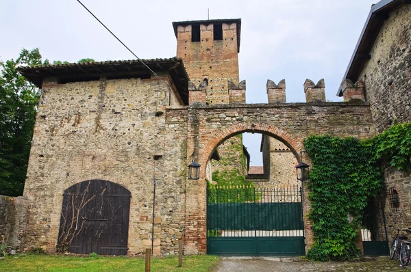 Castle of Vigolzone. Emilia-Romagna. Italy. — Stock Photo, Image