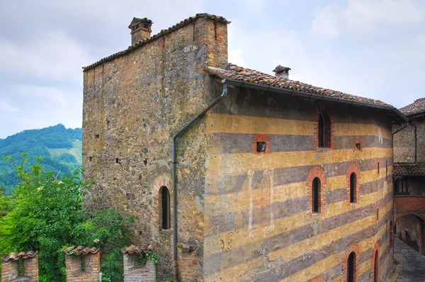 Schloss von gropparello. Emilia-Romagna. Italien. — Stockfoto