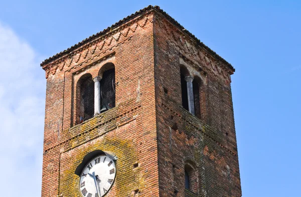 Igreja de São João. Vigolo Marchese. Emilia-Romagna. Itália . — Fotografia de Stock
