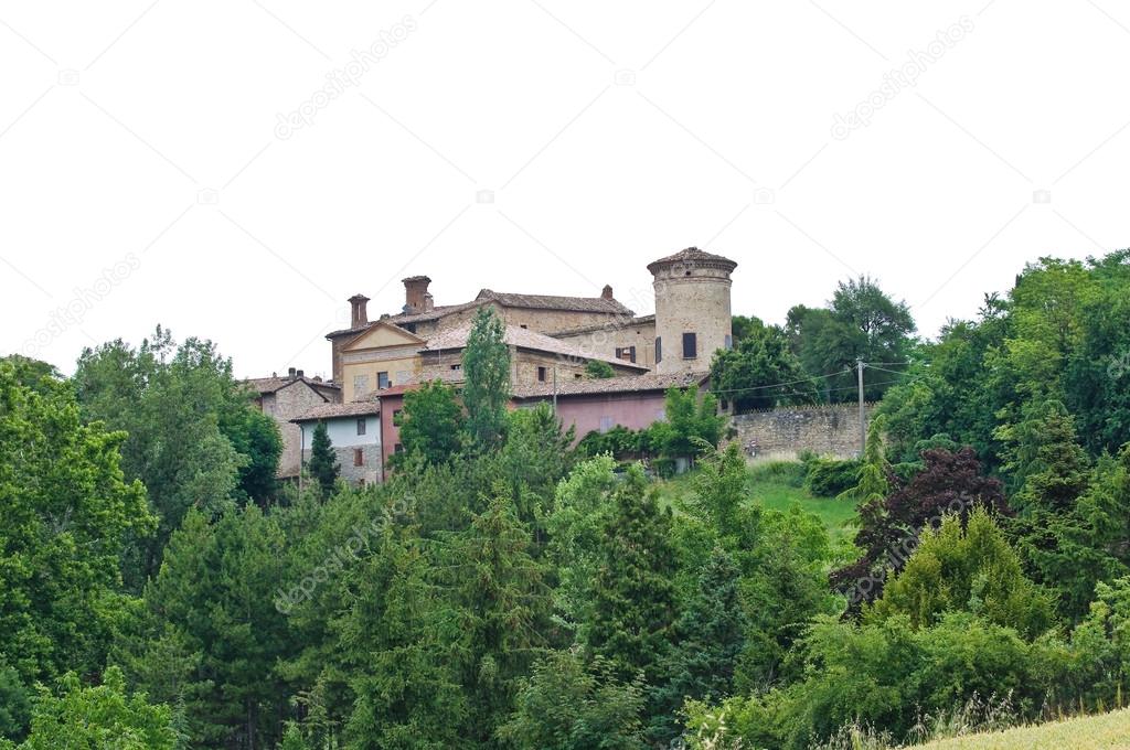 Castle of Scipione. Salsomaggiore Terme. Emilia-Romagna. Italy.