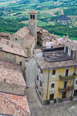 manzarayı vigoleno. Emilia-Romagna. İtalya.