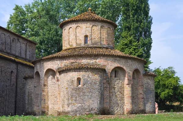 Kerk van st. giovanni. Vigolo marchese. Emilia-Romagna. Italië. — Stockfoto