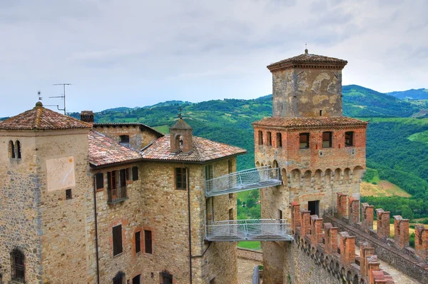 Vár a vigoleno. Emilia-Romagna. Olaszország. — Stock Fotó