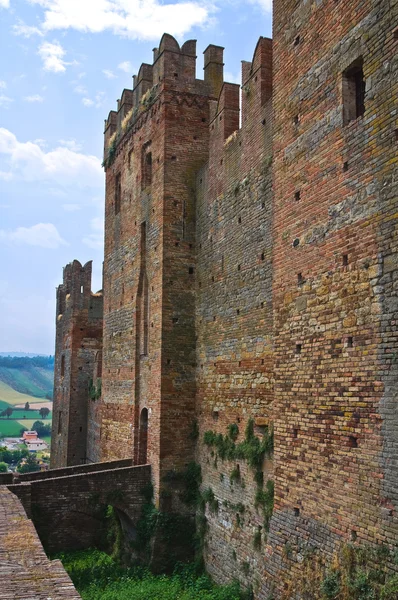 Castell'arquato의 성입니다. 에밀리 아 로마 냐입니다. 이탈리아. — 스톡 사진