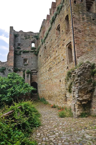 Castillo de Castell 'Arquato. Emilia-Romaña. Italia . — Foto de Stock