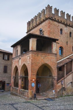 temsilcisi Sarayı. castell'arquato. Emilia-Romagna. İtalya.