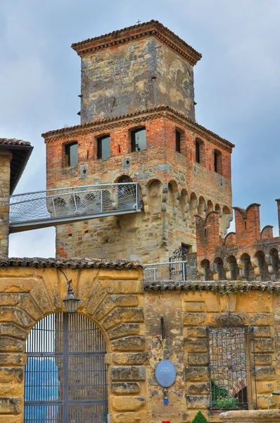 Castello di Vigoleno. Emilia-Romagna. Italia . — Foto Stock