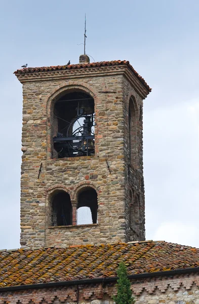 Abtei von st. colombano. bobbio. Emilia-Romagna. Italien. — Stockfoto