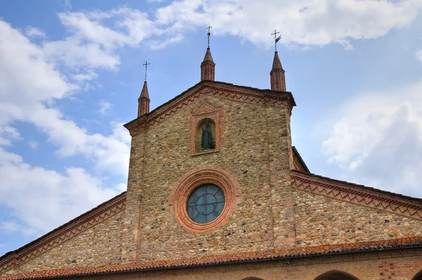 Abbey St colombano. Bobbio. Emilia-Romagna. İtalya.