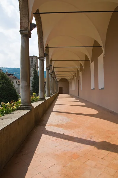 Abbey of St. Colombano. Bobbio. Emilia-Romagna. Italy. — Stock Photo, Image
