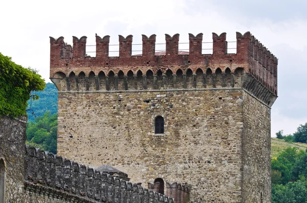 Burg von riva. Ponte dell 'olio. Emilia-Romagna. Italien. — Stockfoto