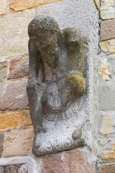 Församlingkyrkan av fornovo di taro. Emilia-Romagna. Italien. — Stockfoto