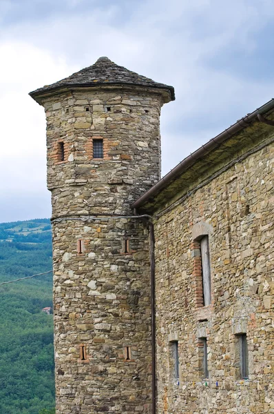 Golaso slott. Varsi? Emilia-Romagna. Italia . – stockfoto