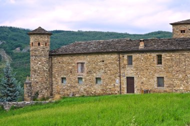 golaso Kalesi. varsi. Emilia-Romagna. İtalya.