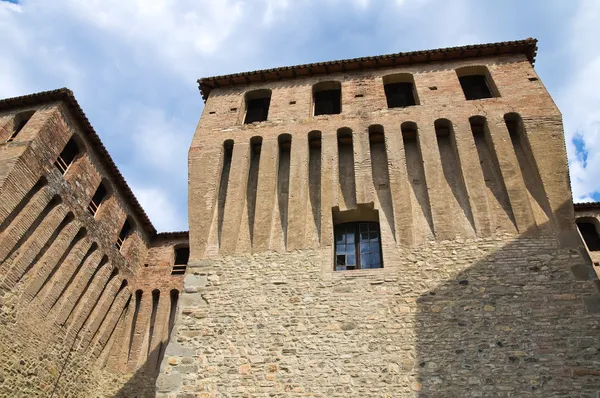 Hrad varano de' melegari. Emilia-Romagna. Itálie. — Stock fotografie