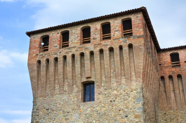 Castelo de Varano de 'Melegari. Emilia-Romagna. Itália . — Fotografia de Stock