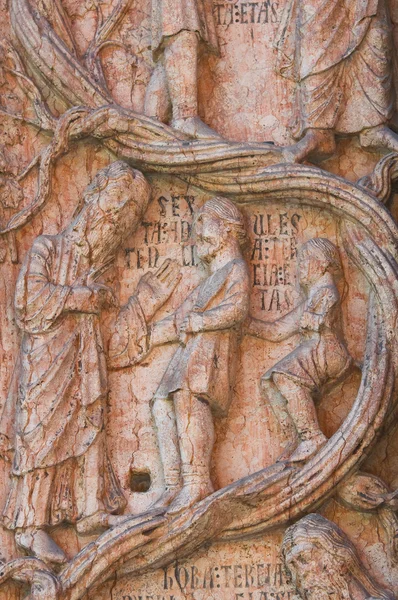 帕尔马的 baptistery。艾米利亚-罗马涅。意大利. — 图库照片