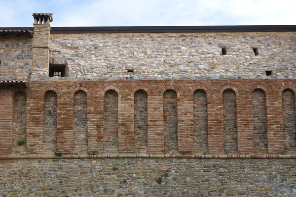 Burg von Felino. Emilia-Romagna. Italien. — Stockfoto