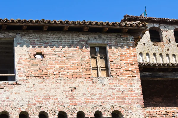 Roccabianca の城。エミリア ＝ ロマーニャ州。イタリア. — ストック写真